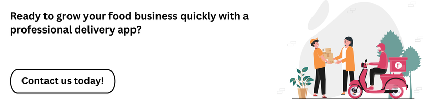 food delivery app development services